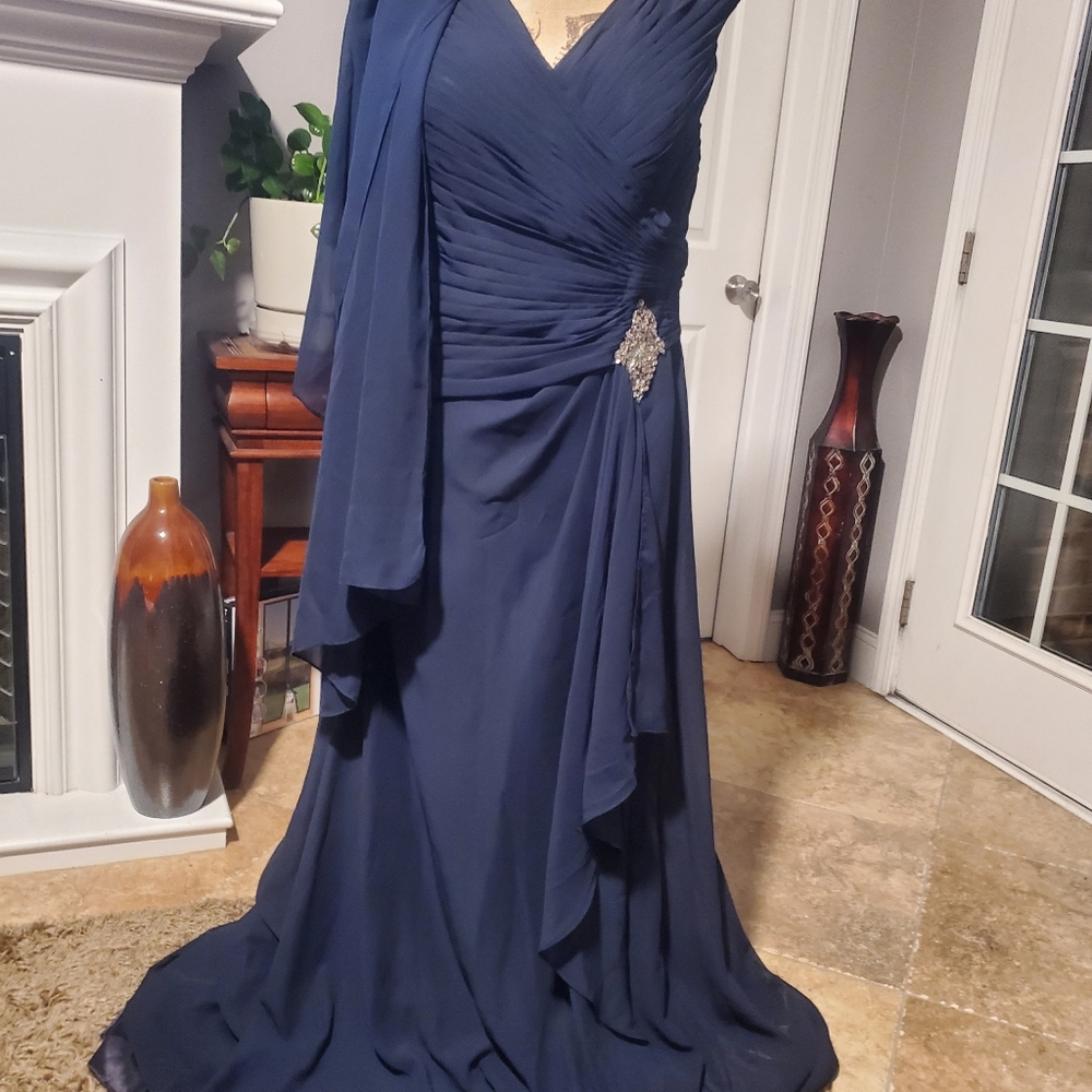 Navy Formal Dress